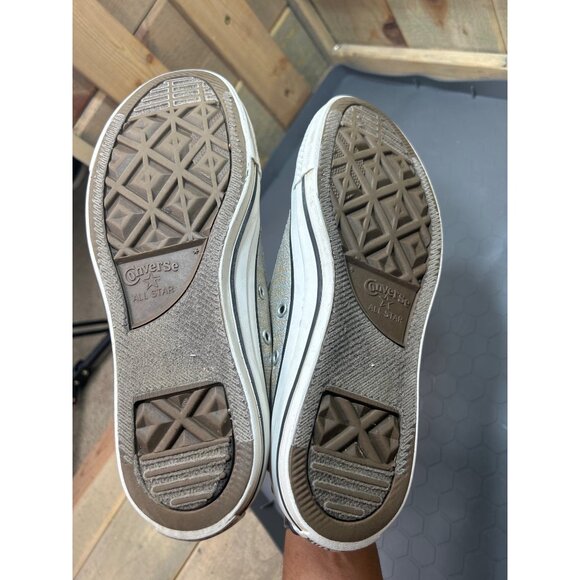 Converse Womens All Star Low-Top Sneakers Size 8 / 39 EU Metallic Shimmer - Picture 8 of 9
